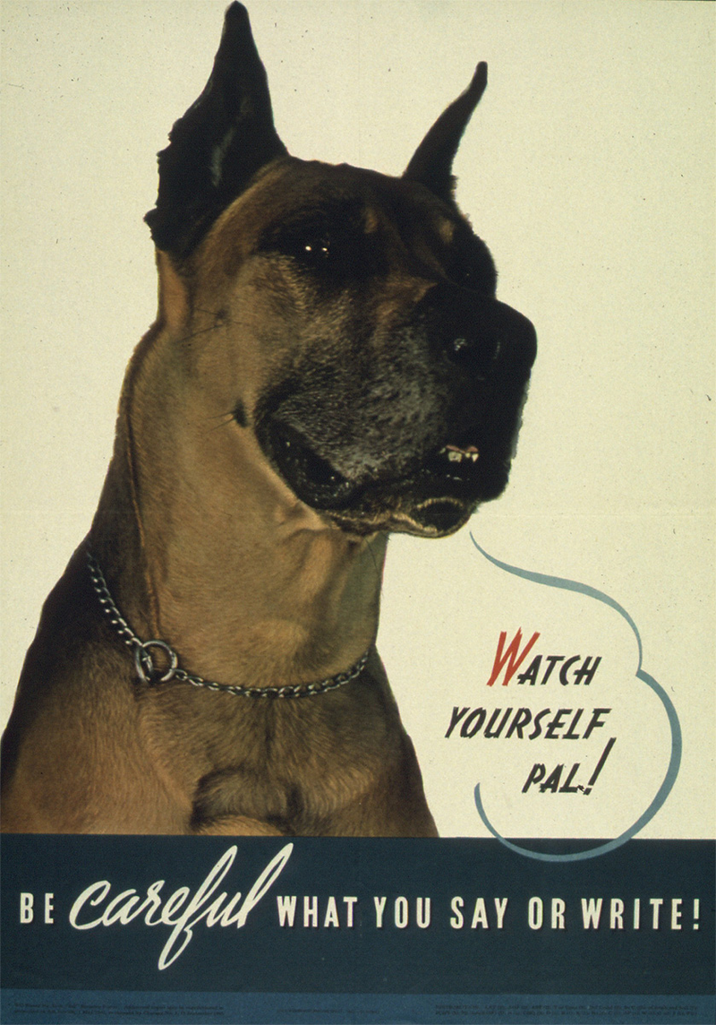 Illustration for article titled The Best Operations Security Propaganda Posters From World War II